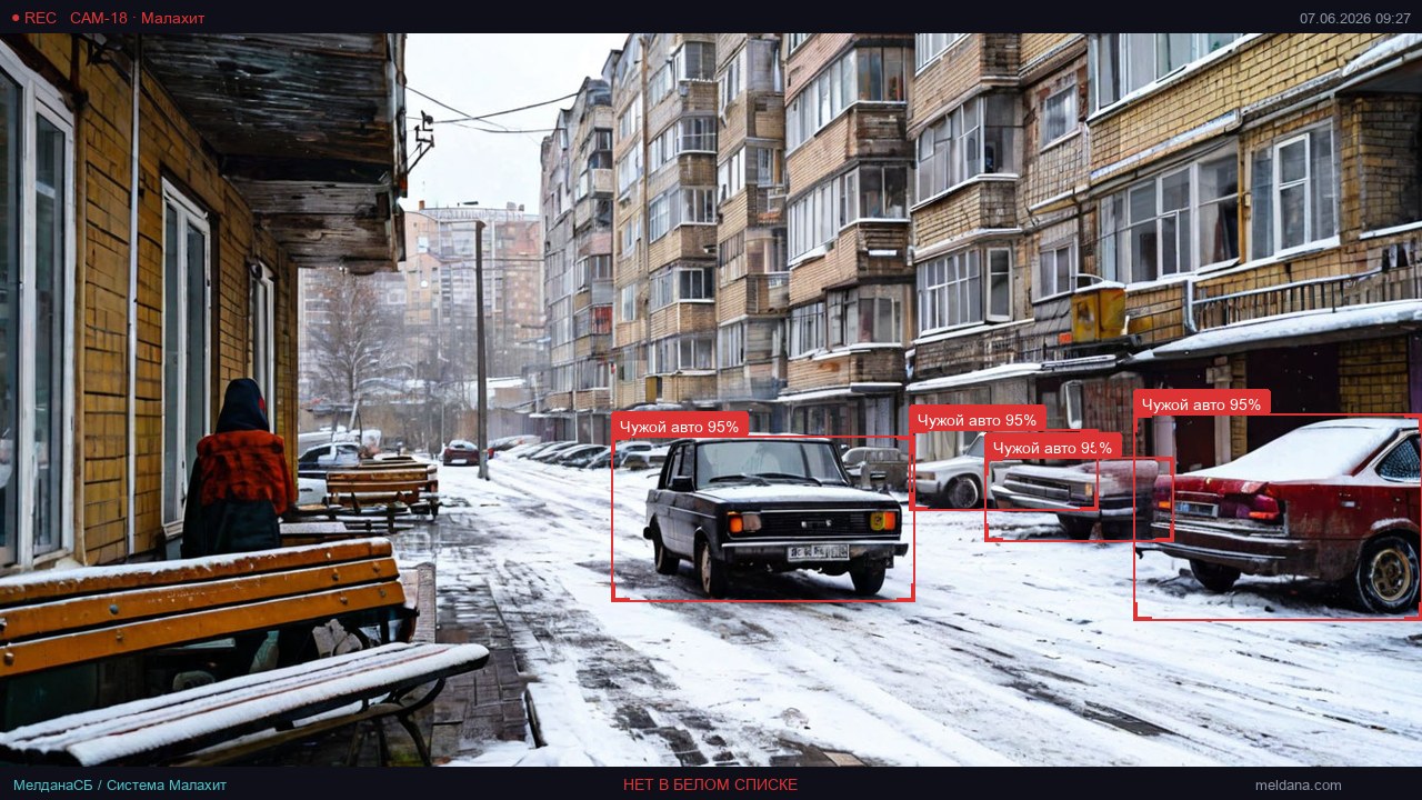 Контроль номеров на парковке ЖК в Хабаровске — от 2 100 ₽/въезд/мес