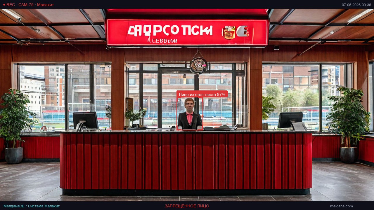 Детекция запрещённых лиц на стадионе в Хабаровске — от 4 200 ₽/стадион/мес